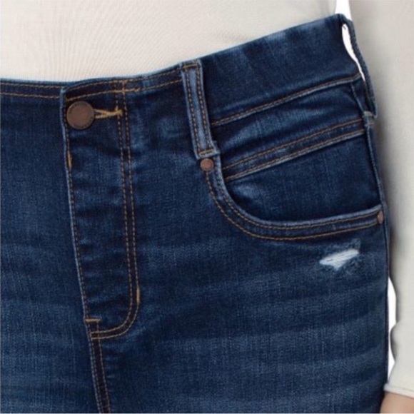 Liverpool Gia Glider High Rise Distressed Skinny Jeans in Westler Wash Sz 12/31 - Picture 4 of 9